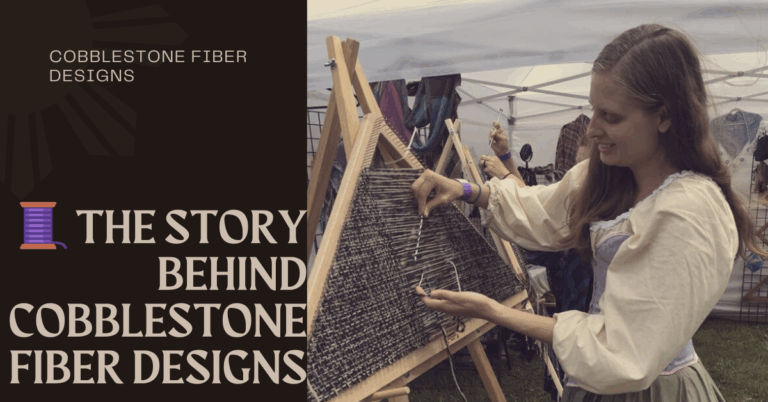 🧵 The Story Behind Cobblestone Fiber Designs