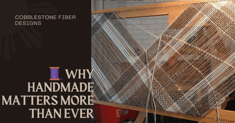 🧵 Why Handmade Matters More Than Ever