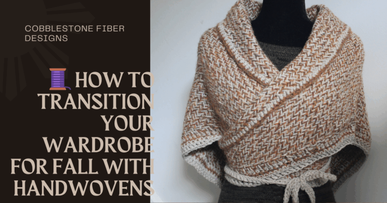 How to Transition Your Wardrobe for Fall with Handwovens