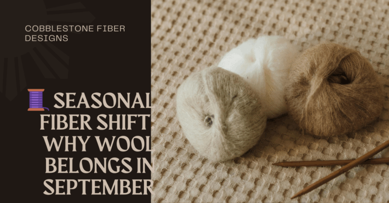 Seasonal Fiber Shift: Why Wool Belongs in September